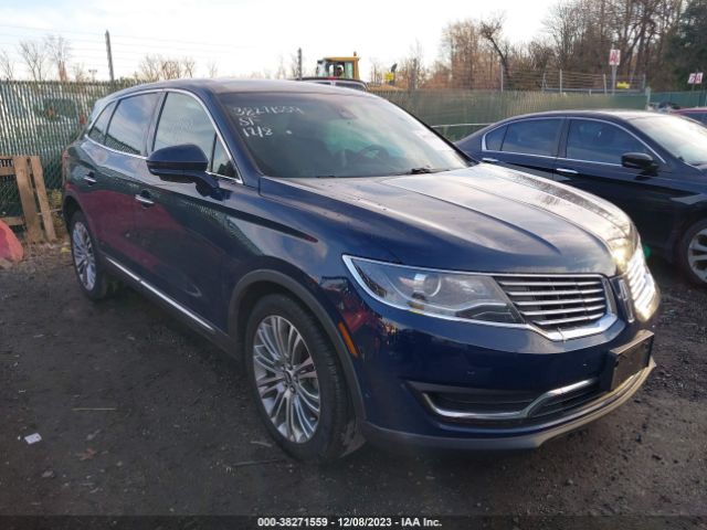 LINCOLN MKX 2018 2lmpj8lr2jbl31876