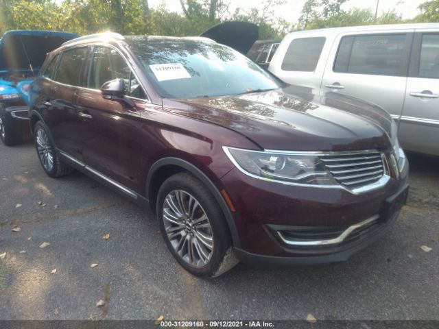 LINCOLN MKX 2018 2lmpj8lr3jbl29957