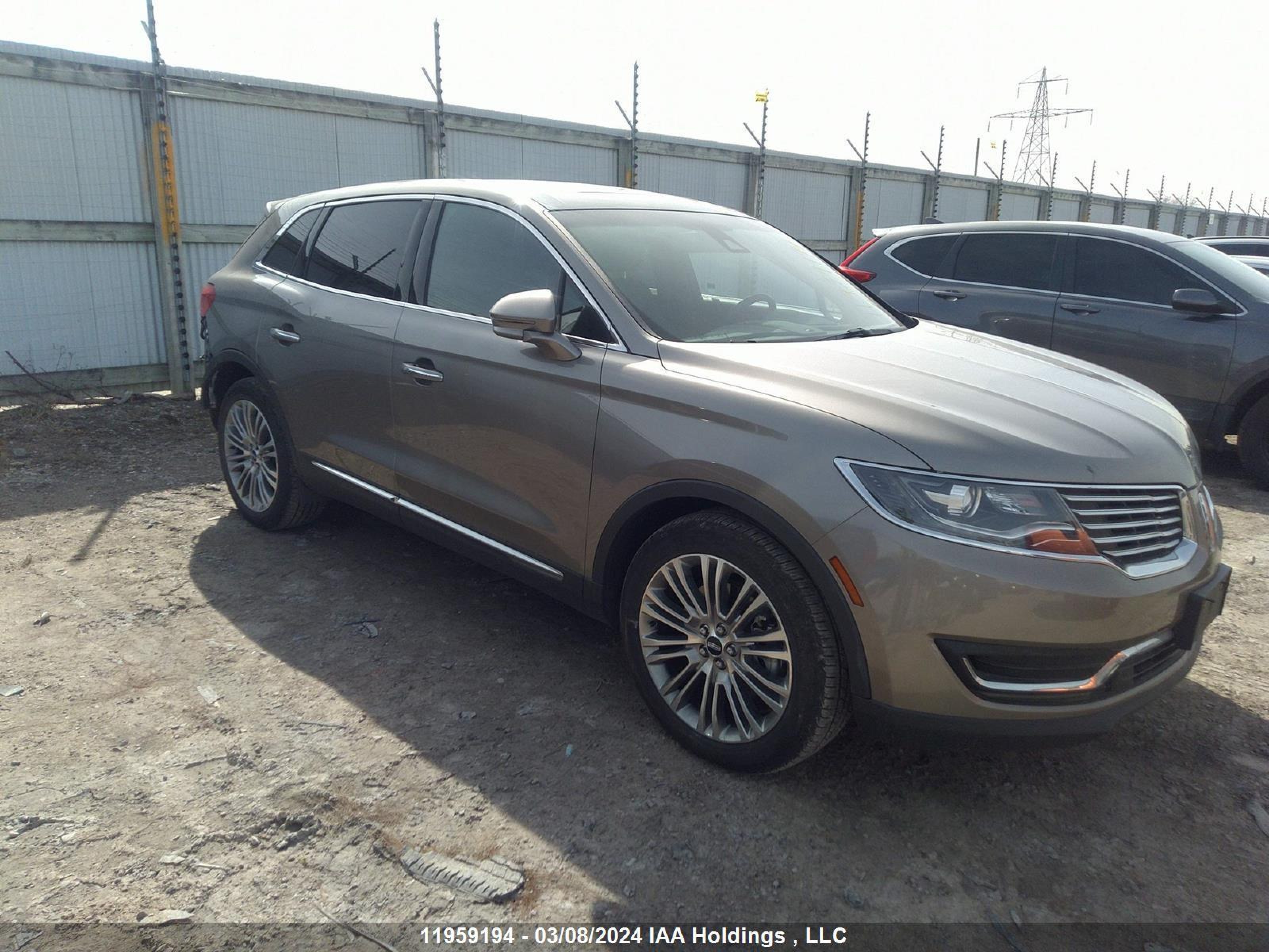 LINCOLN MKX 2017 2lmpj8lr4hbl21327