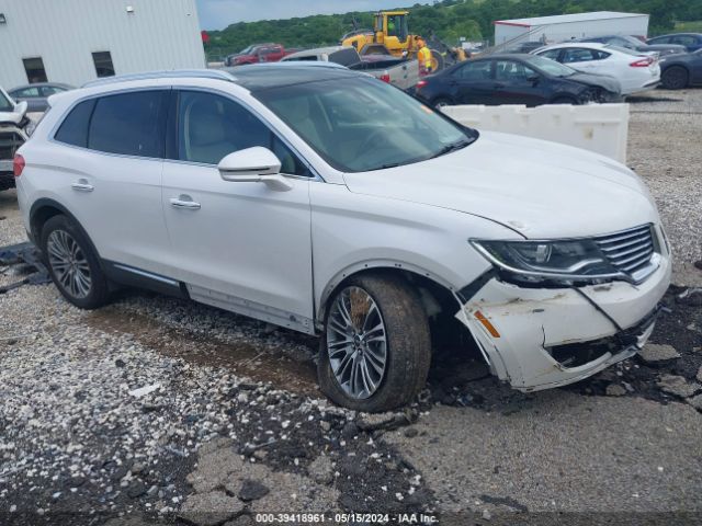 LINCOLN MKX 2016 2lmpj8lr8gbl80864