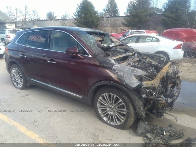 LINCOLN MKX 2017 2lmpj8lr9hbl34686