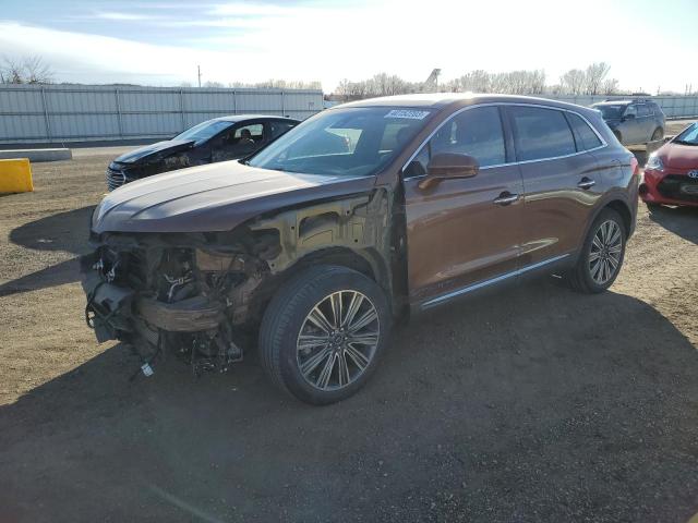 LINCOLN MKX BLACK 2016 2lmpj9jp4gbl87348