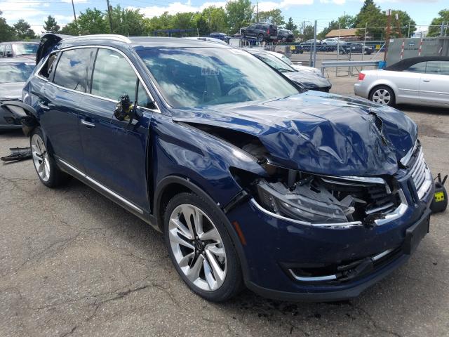 LINCOLN MKX BLACK 2018 2lmpj9jp6jbl30527