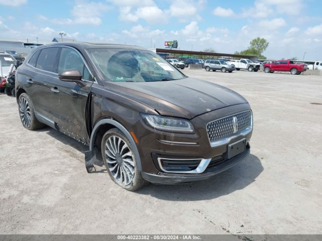 LINCOLN NAUTILUS 2019 2lmpj9jp8kbl40493