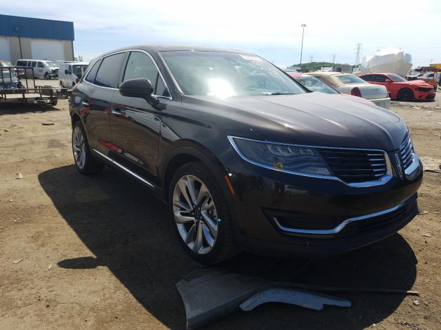 LINCOLN MKX BLACK 2016 2lmpj9jpxgbl71624