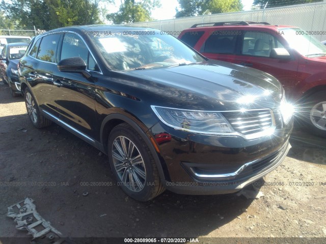 LINCOLN MKX 2016 2lmpj9jrxgbl76274