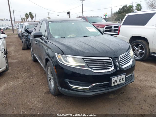 LINCOLN MKX 2016 2lmtj6kr0gbl63528