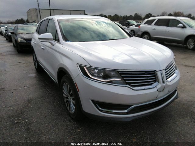 LINCOLN MKX 2016 2lmtj6kr3gbl70831