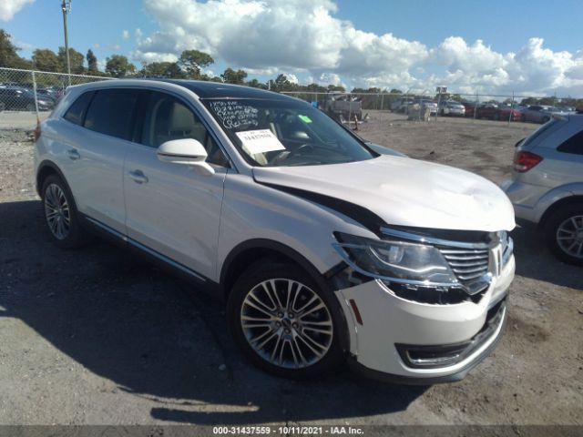 LINCOLN MKX 2016 2lmtj6lp6gbl27484