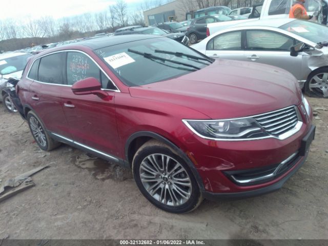 LINCOLN MKX 2016 2lmtj6lr0gbl73720