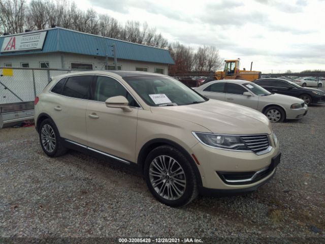 LINCOLN MKX 2016 2lmtj6lr2gbl52500