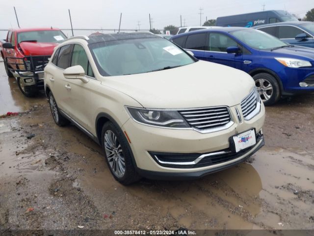 LINCOLN MKX 2016 2lmtj6lr2gbl88705