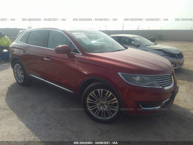 LINCOLN MKX 2016 2lmtj6lr3gbl22776