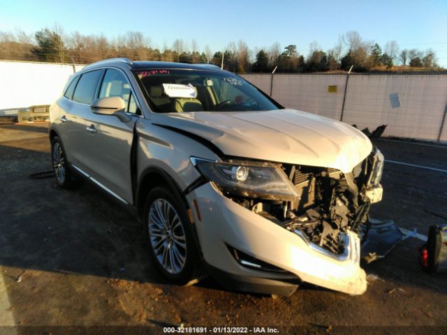 LINCOLN MKX 2016 2lmtj6lr4gbl62798