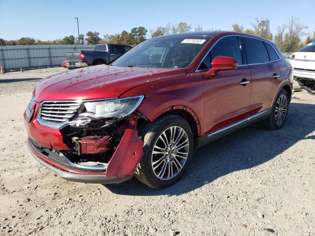 LINCOLN MKX 2016 2lmtj6lr5gbl50708