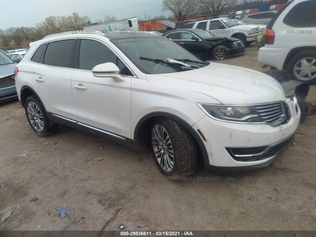 LINCOLN MKX 2016 2lmtj6lr5gbl60641