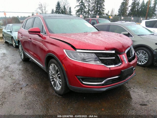 LINCOLN MKX 2016 2lmtj6lr6gbl27485