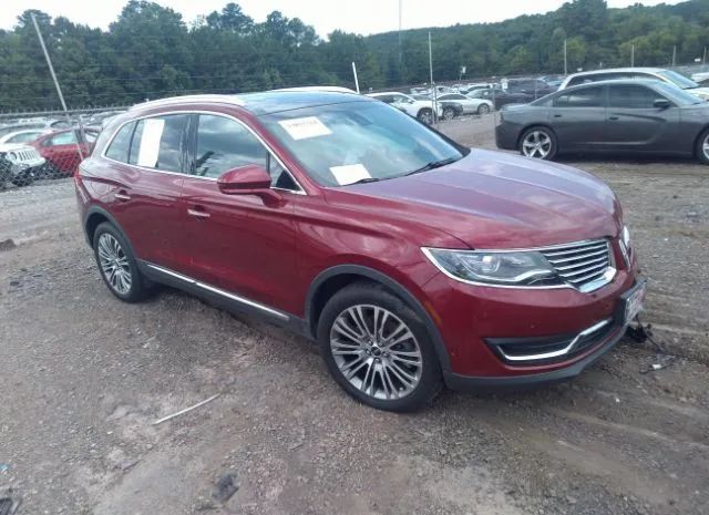 LINCOLN MKX 2016 2lmtj6lr6gbl46070