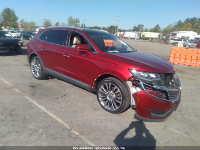 LINCOLN MKX 2016 2lmtj6lr6gbl55254