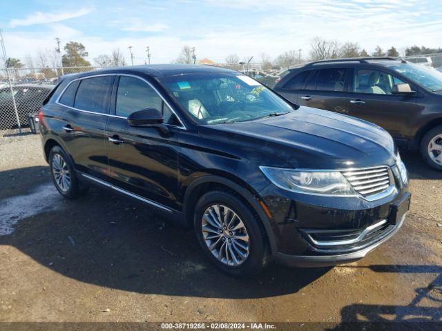 LINCOLN MKX 2016 2lmtj8kr1gbl66448