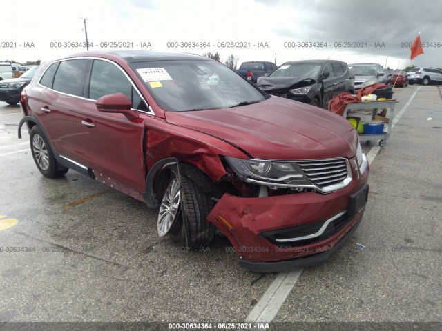 LINCOLN MKX 2016 2lmtj8kr3gbl35914