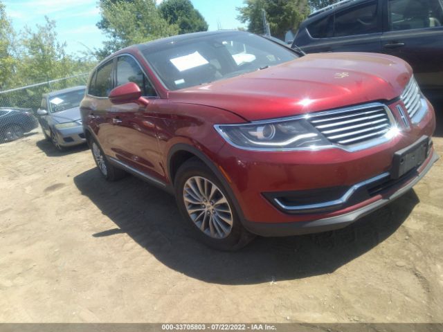 LINCOLN MKX 2016 2lmtj8kr3gbl42099