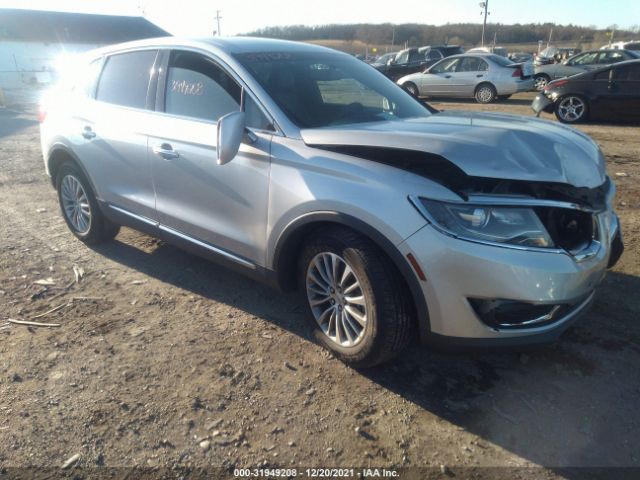 LINCOLN MKX 2016 2lmtj8kr7gbl27394