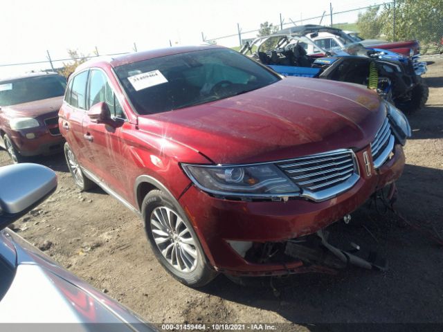 LINCOLN MKX 2016 2lmtj8kr8gbl57116