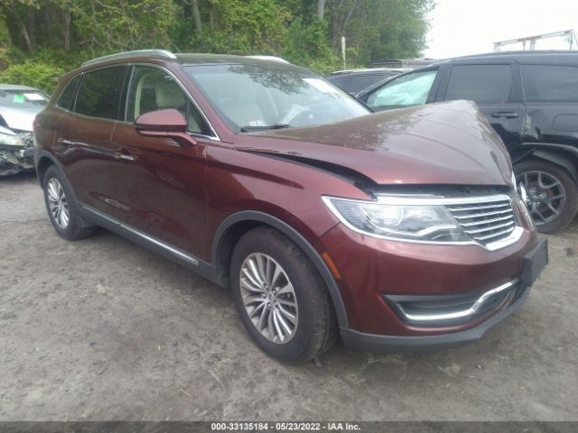 LINCOLN MKX 2016 2lmtj8kr8gbl63644