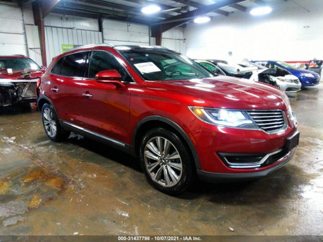 LINCOLN MKX 2016 2lmtj8lp0gbl86851