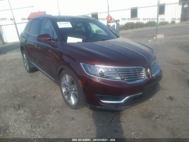 LINCOLN MKX 2016 2lmtj8lp3gbl42097