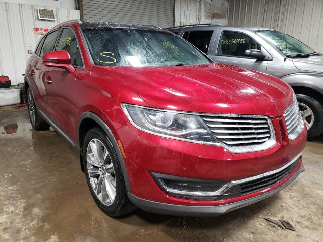 LINCOLN MKX RESERV 2016 2lmtj8lpxgbl76070