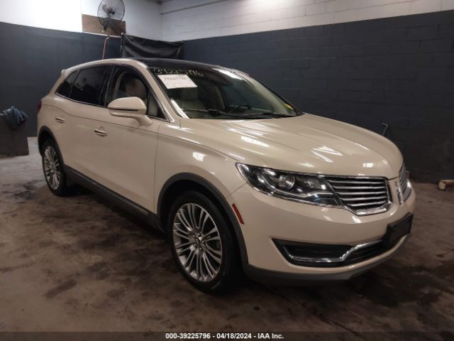 LINCOLN MKX 2016 2lmtj8lr0gbl22990