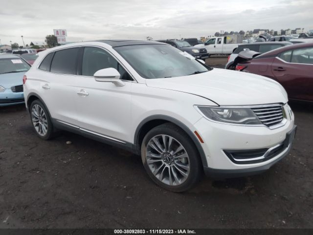 LINCOLN MKX 2016 2lmtj8lr1gbl38437