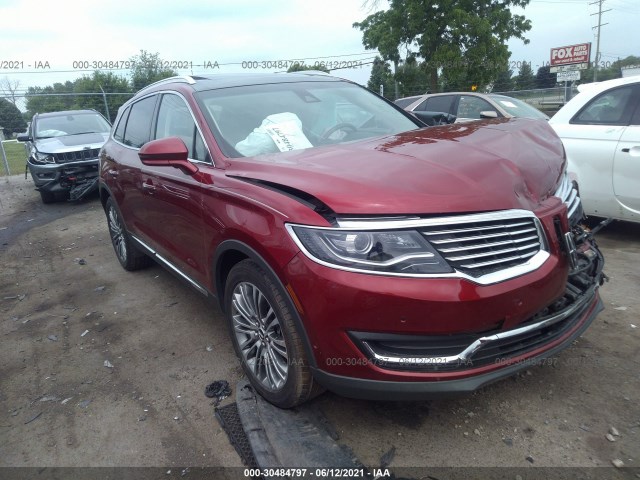 LINCOLN MKX 2016 2lmtj8lr1gbl44304