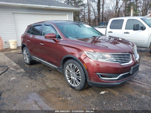 LINCOLN MKX 2016 2lmtj8lr1gbl62558