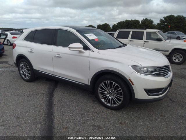 LINCOLN MKX 2016 2lmtj8lr2gbl73553