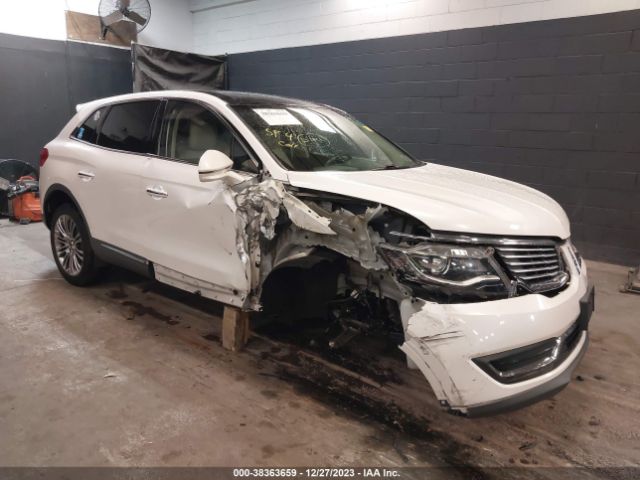 LINCOLN MKX 2016 2lmtj8lr2gbl86500