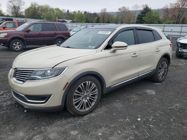 LINCOLN MKX 2016 2lmtj8lr5gbl41096