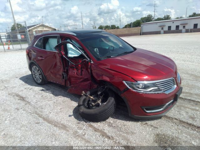 LINCOLN MKX 2016 2lmtj8lr6gbl46288