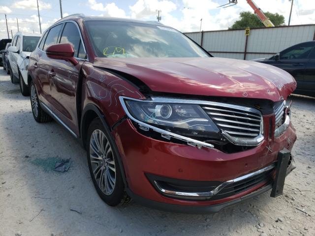 LINCOLN MKX RESERV 2016 2lmtj8lr6gbl50390