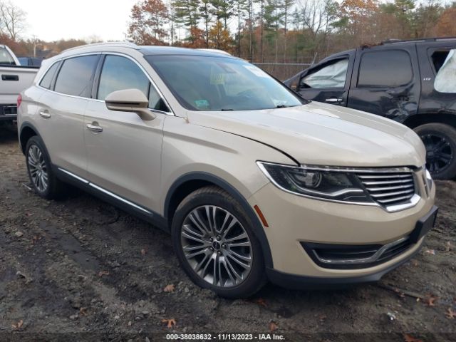 LINCOLN MKX 2016 2lmtj8lr6gbl50874