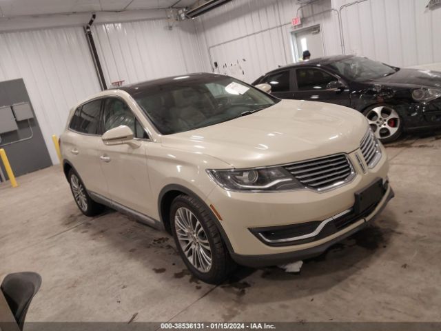 LINCOLN MKX 2016 2lmtj8lr6gbl86886