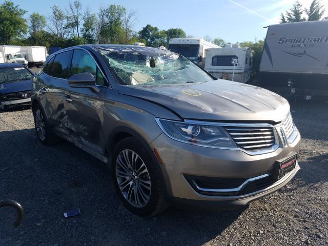 LINCOLN MKX RESERV 2016 2lmtj8lr9gbl39495