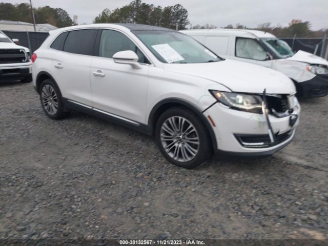 LINCOLN MKX 2016 2lmtj8lr9gbl76319