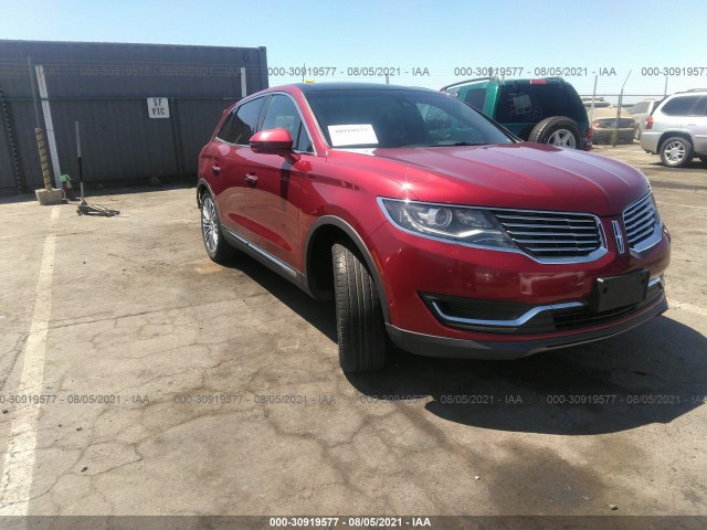 LINCOLN MKX 2016 2lmtj8lrxgbl59903