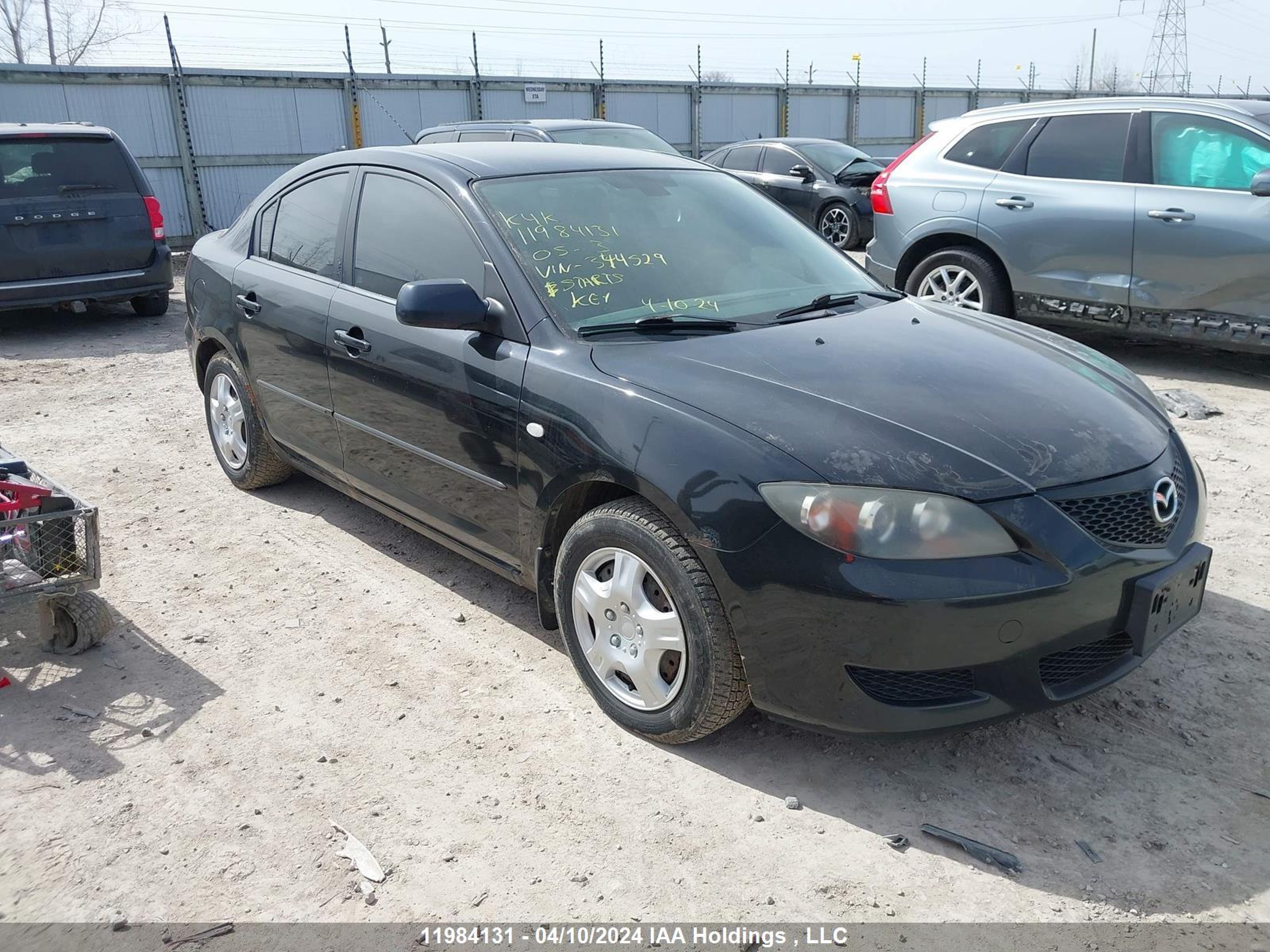 MAZDA 3 2005 2m18k12f351344529