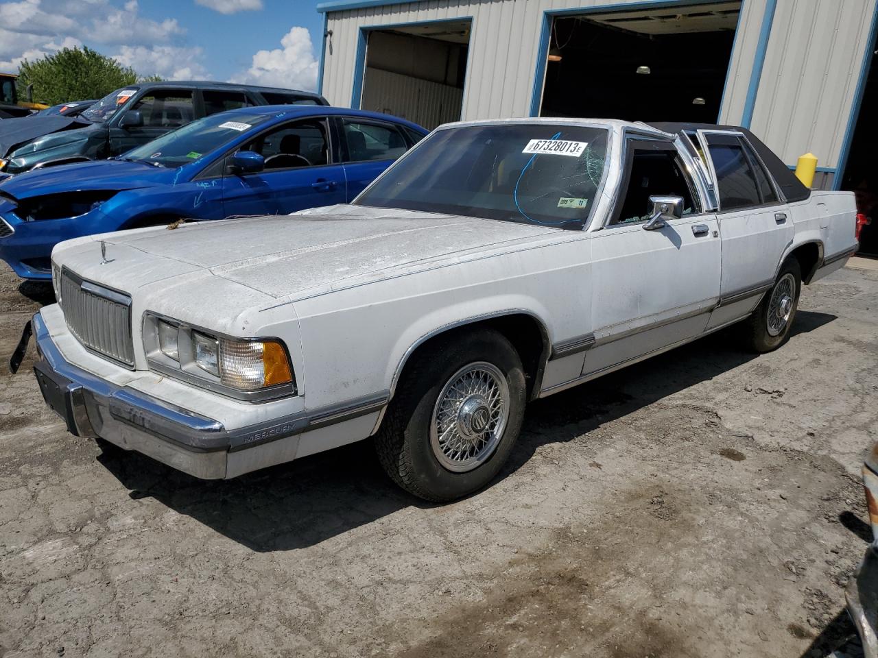 MERCURY GRAND MARQUIS 1989 2mebm74f0kx645657