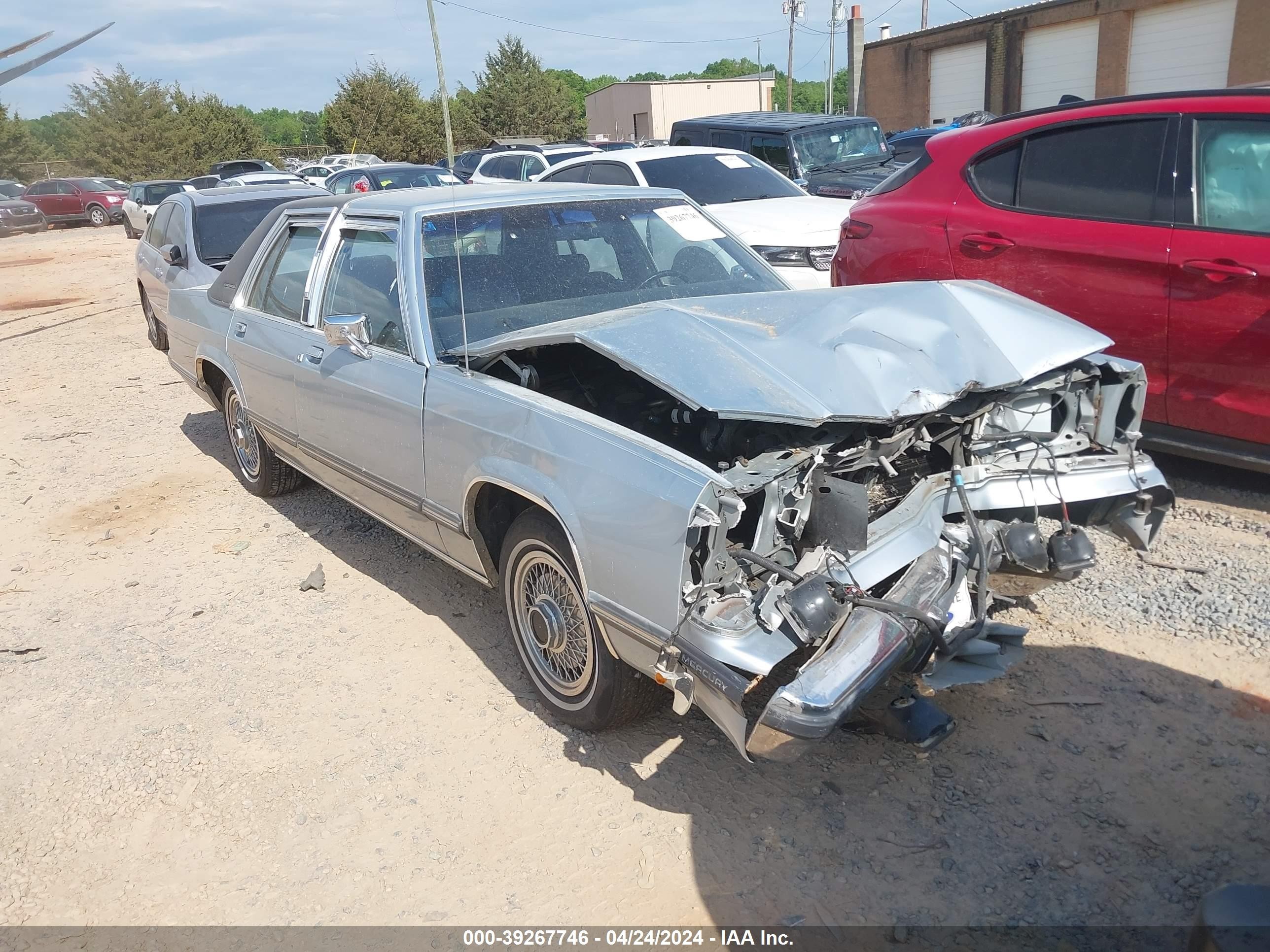 MERCURY GRAND MARQUIS 1989 2mebm74f1kx707695