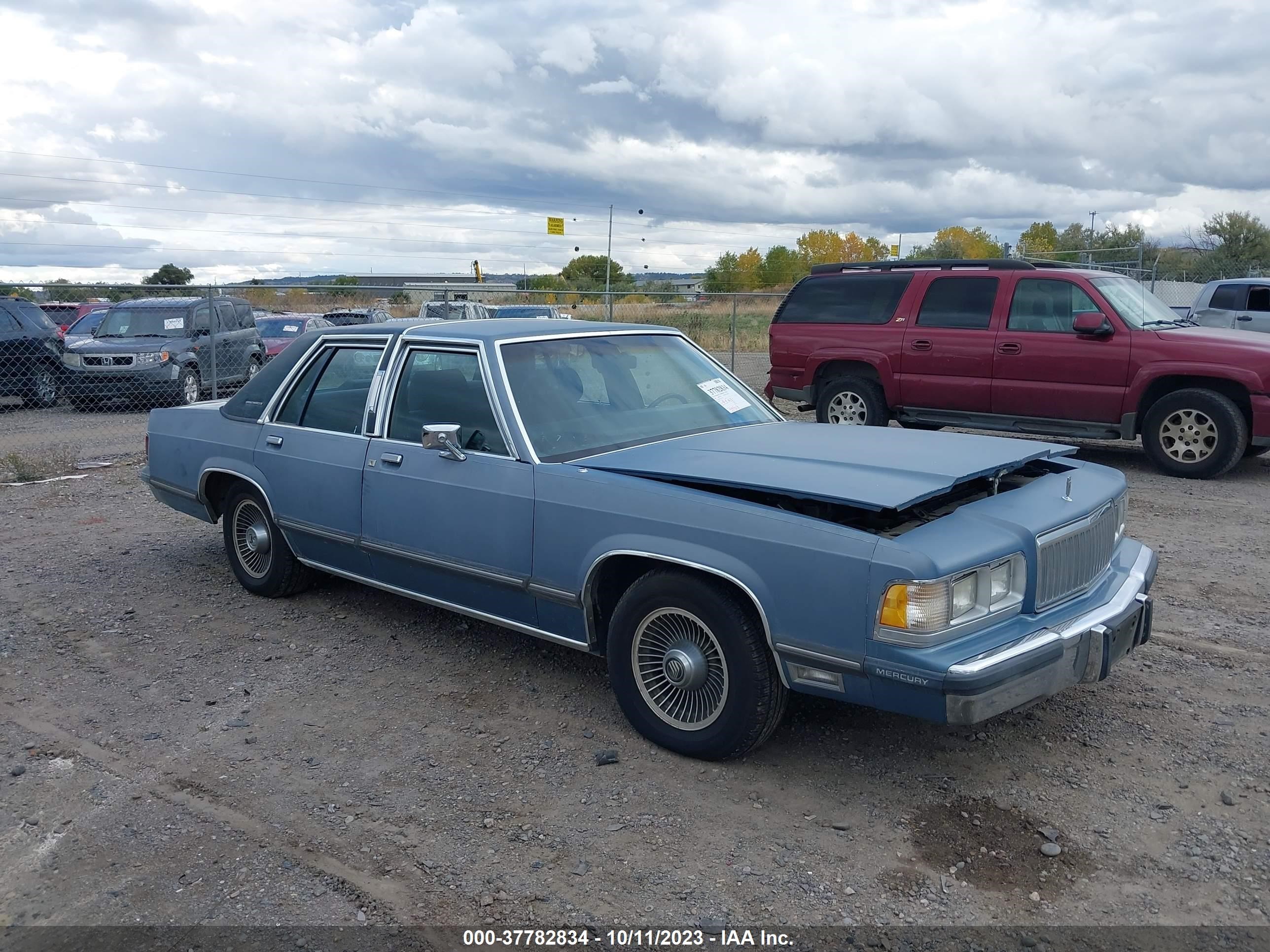 MERCURY GRAND MARQUIS 1989 2mebm75f3kx727073